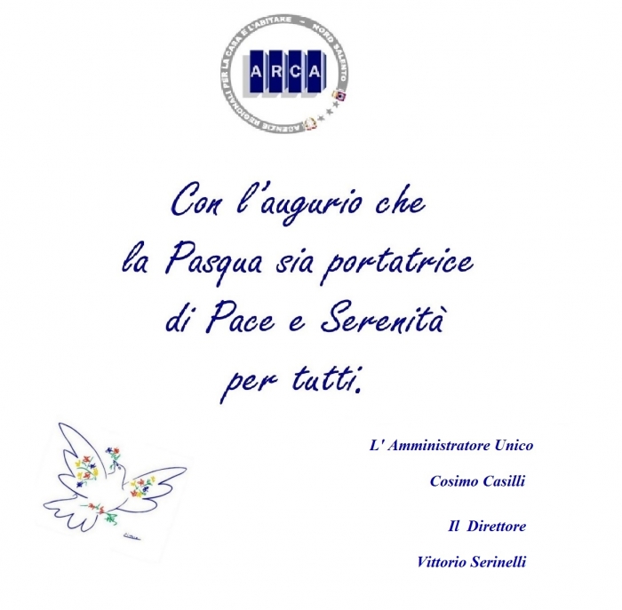 AUGURI DI BUONA PASQUA